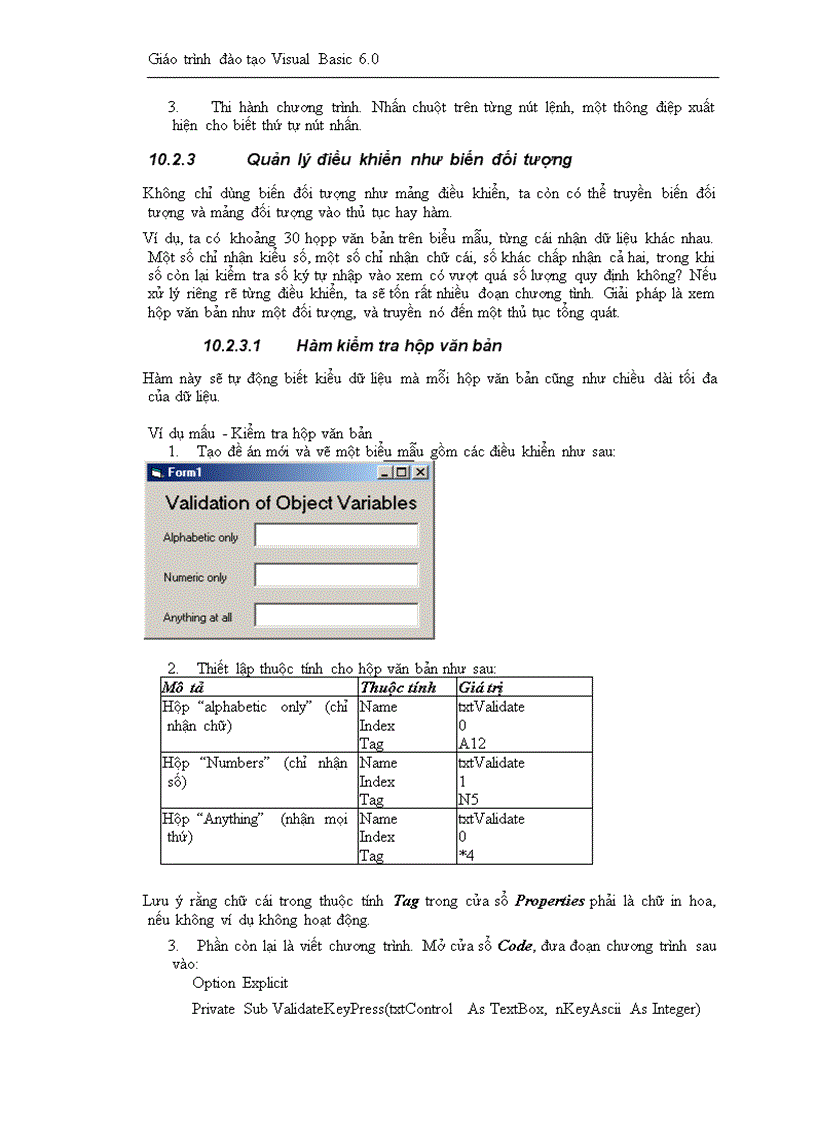 image for page Giáo trình đào tạo Visual Basic 6 0 FPT Software Solution