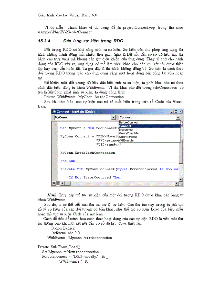 image for page Giáo trình đào tạo Visual Basic 6 0 FPT Software Solution