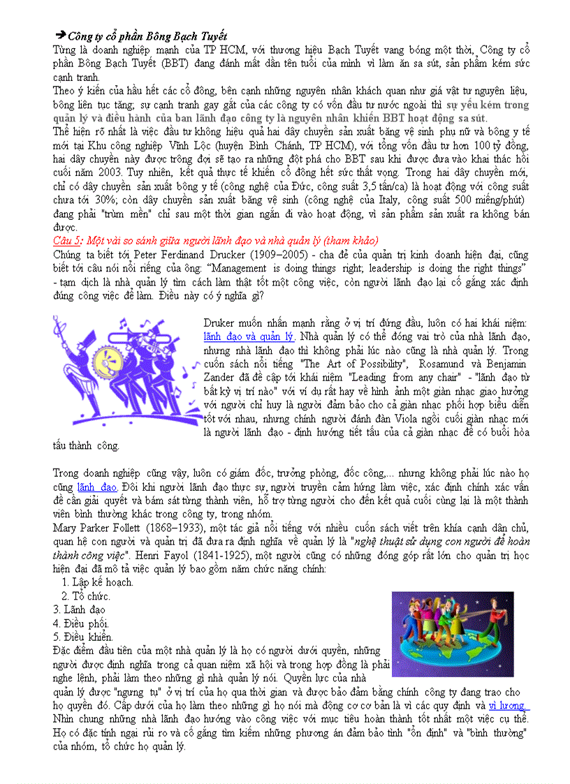 image for page Các câu hỏi có trả lời của môn quản trị học mỗi câu hỏi có nhiều cách trả lời