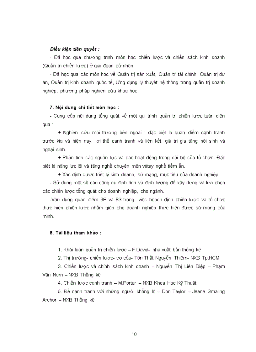 image for page Tập đề cương bài giảng ngành quản trị kinh doanh