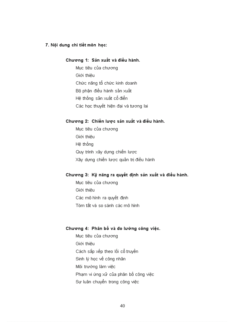 image for page Tập đề cương bài giảng ngành quản trị kinh doanh