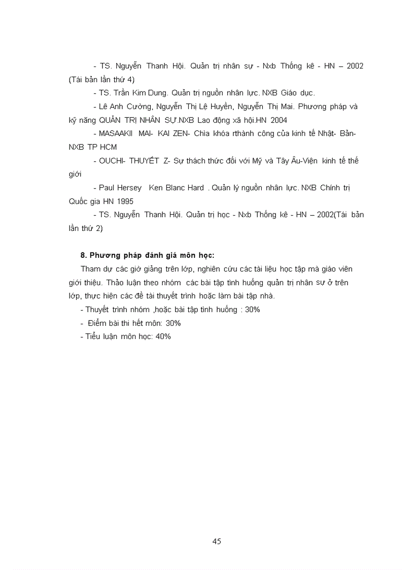 image for page Tập đề cương bài giảng ngành quản trị kinh doanh