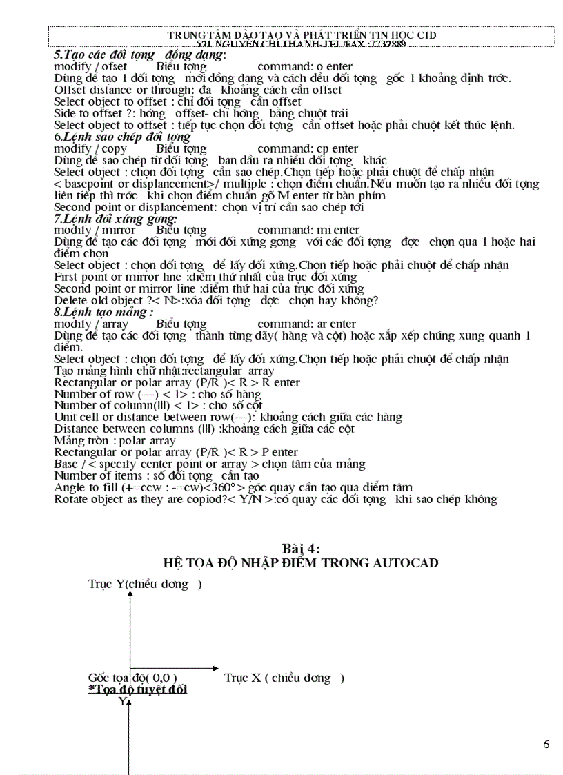 image for page Học autocad cấp tốc