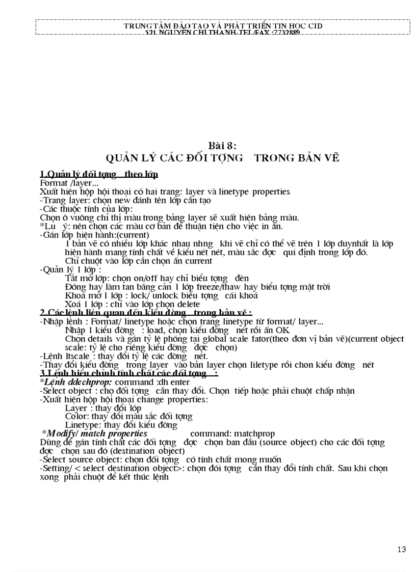 image for page Học autocad cấp tốc