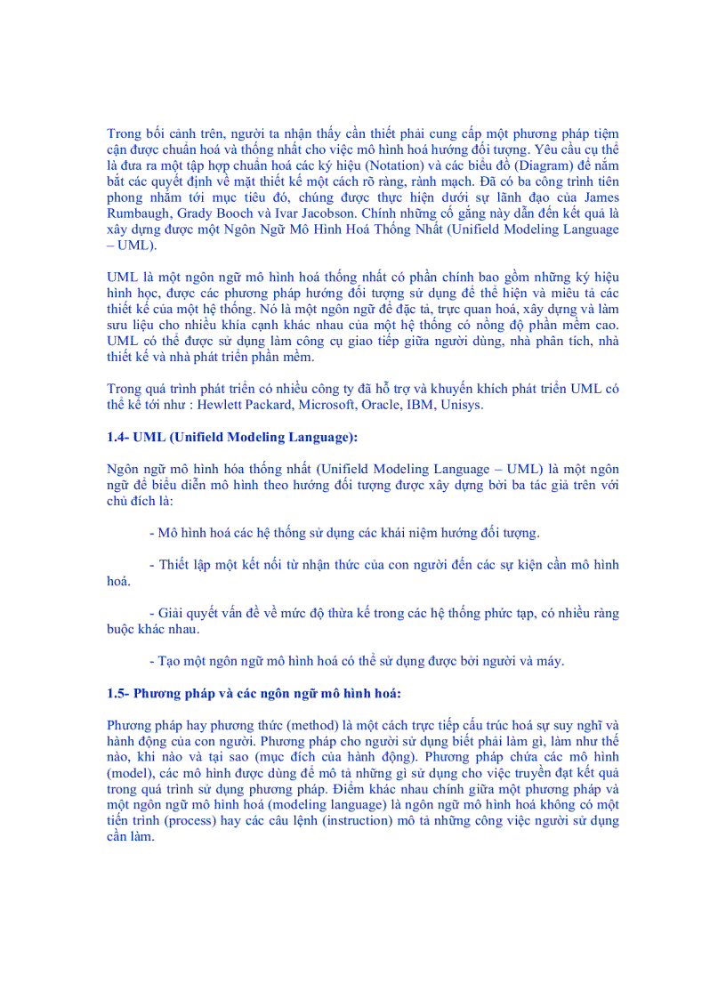 image for page Phân tích thiết kế hệ thống bằng UML