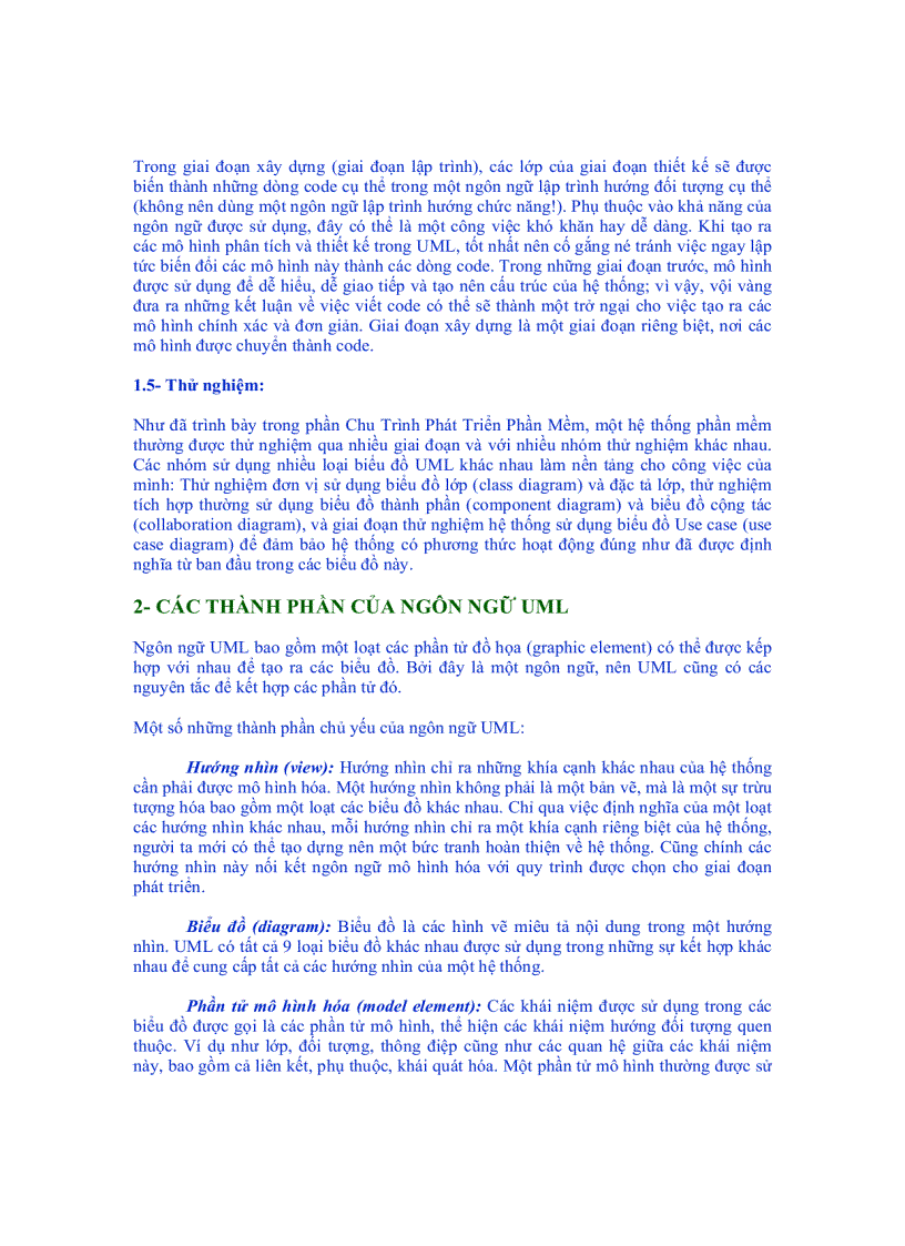 image for page Phân tích thiết kế hệ thống bằng UML