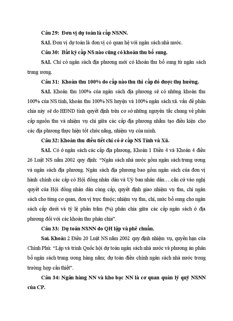 image for page Luật ngân sách nhà nước Đề cương ôn tập P1