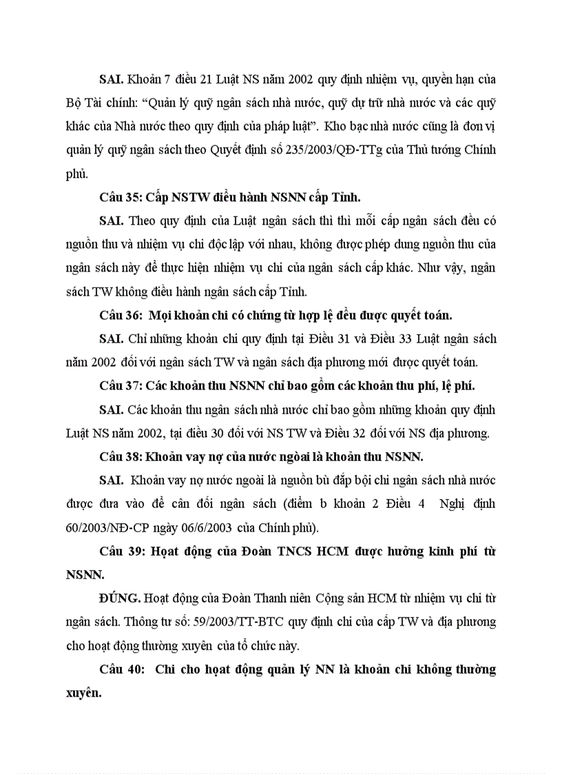 image for page Luật ngân sách nhà nước Đề cương ôn tập P1