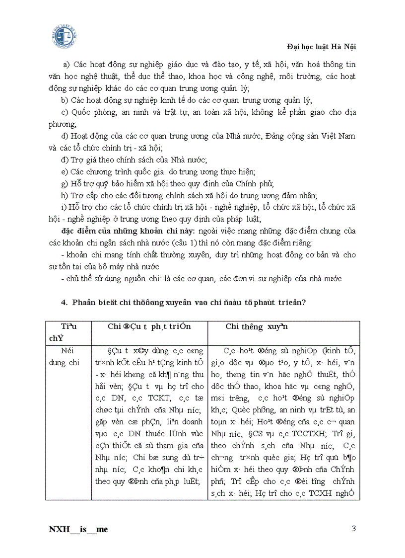 image for page Luật ngân sách nhà nước Đề cương ôn tập P2
