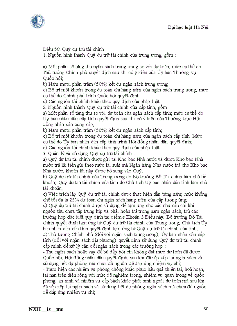 image for page Luật ngân sách nhà nước Đề cương ôn tập P2