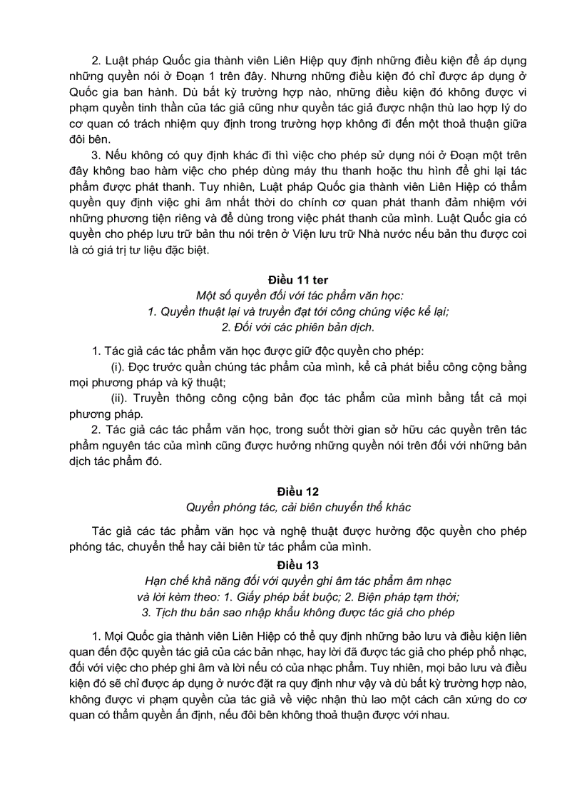 image for page Văn kiện công ước Berne về bảo hộ các tác phẩm văn học và nghệ thuật