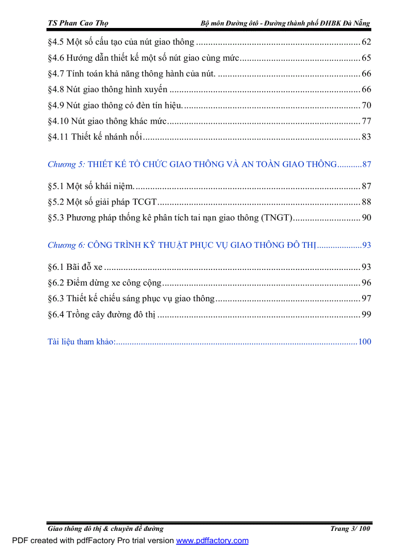 image for page Chuyên đề Đường ô tô cầu đường