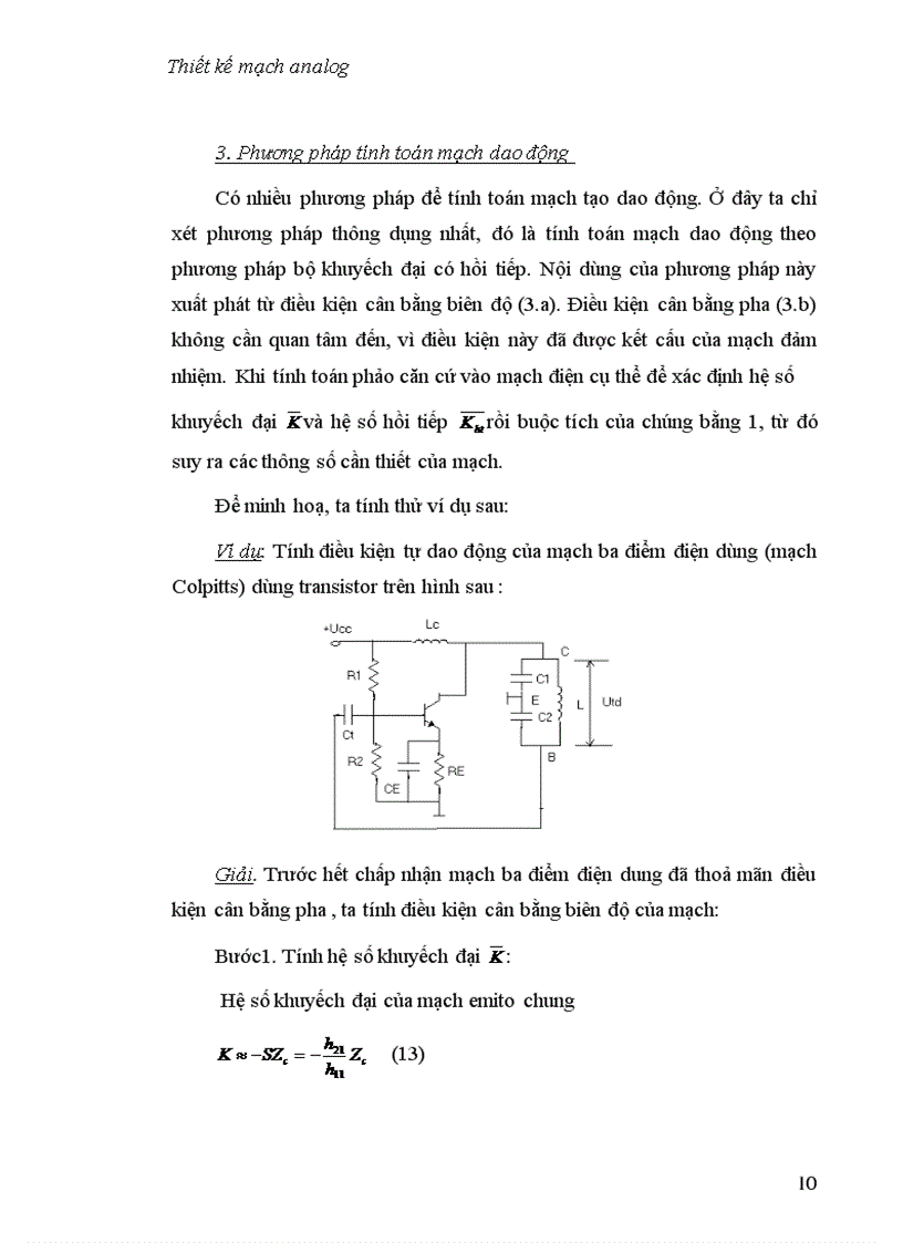 image for page Thiết kế và ứng dụng thành công mạch analog