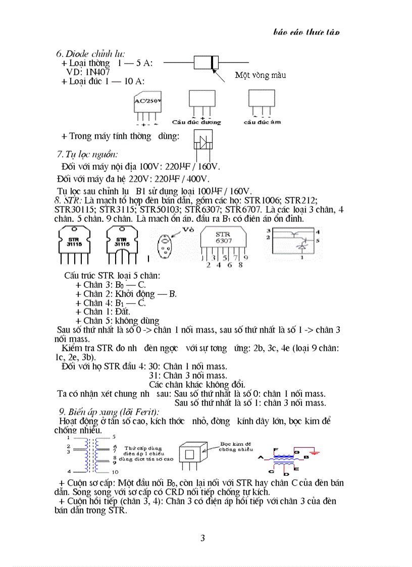 image for page Báo cáo Thực tập Tìm hiểu và Sửa chữa Tivi