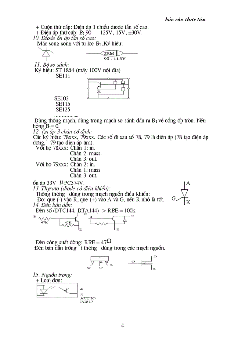 image for page Báo cáo Thực tập Tìm hiểu và Sửa chữa Tivi
