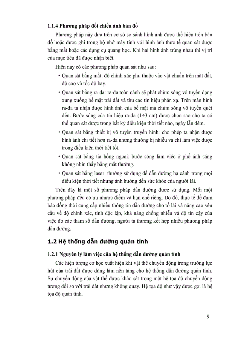 image for page Khái quát chung về hệ thống dẫn đường hàng không