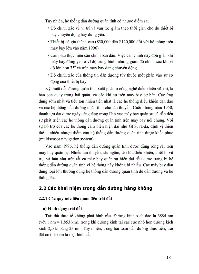 image for page Khái quát chung về hệ thống dẫn đường hàng không