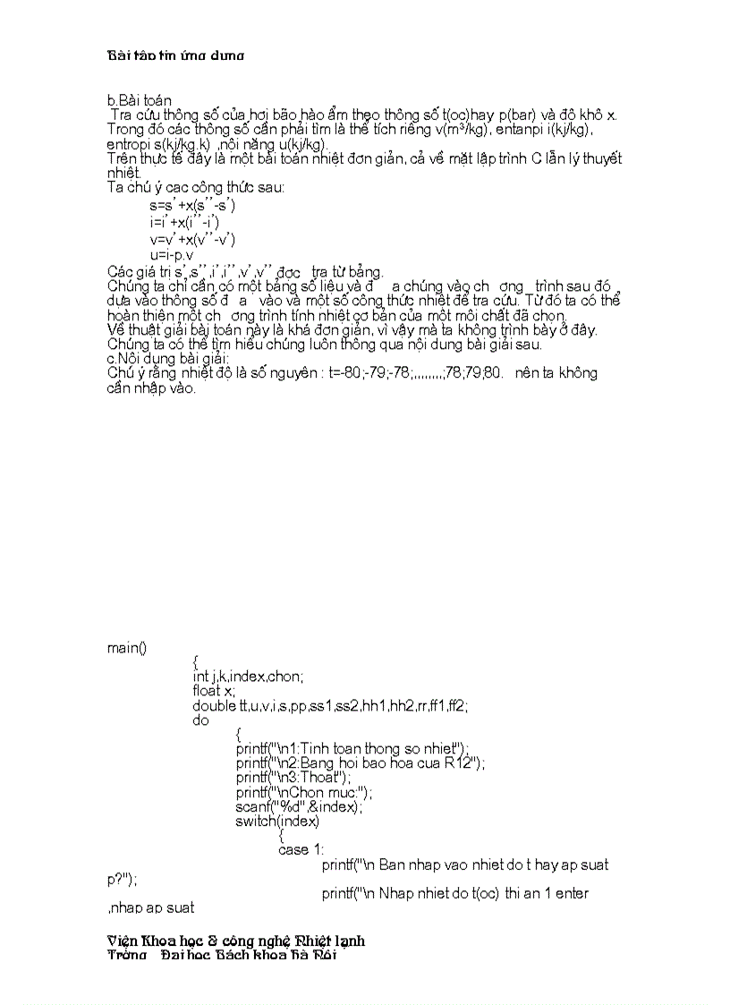 image for page Bài tập tin ứng dụng Lập trình C
