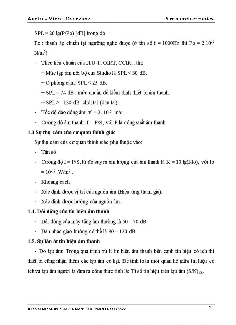 image for page Audio Video Overview Kramerelectronics