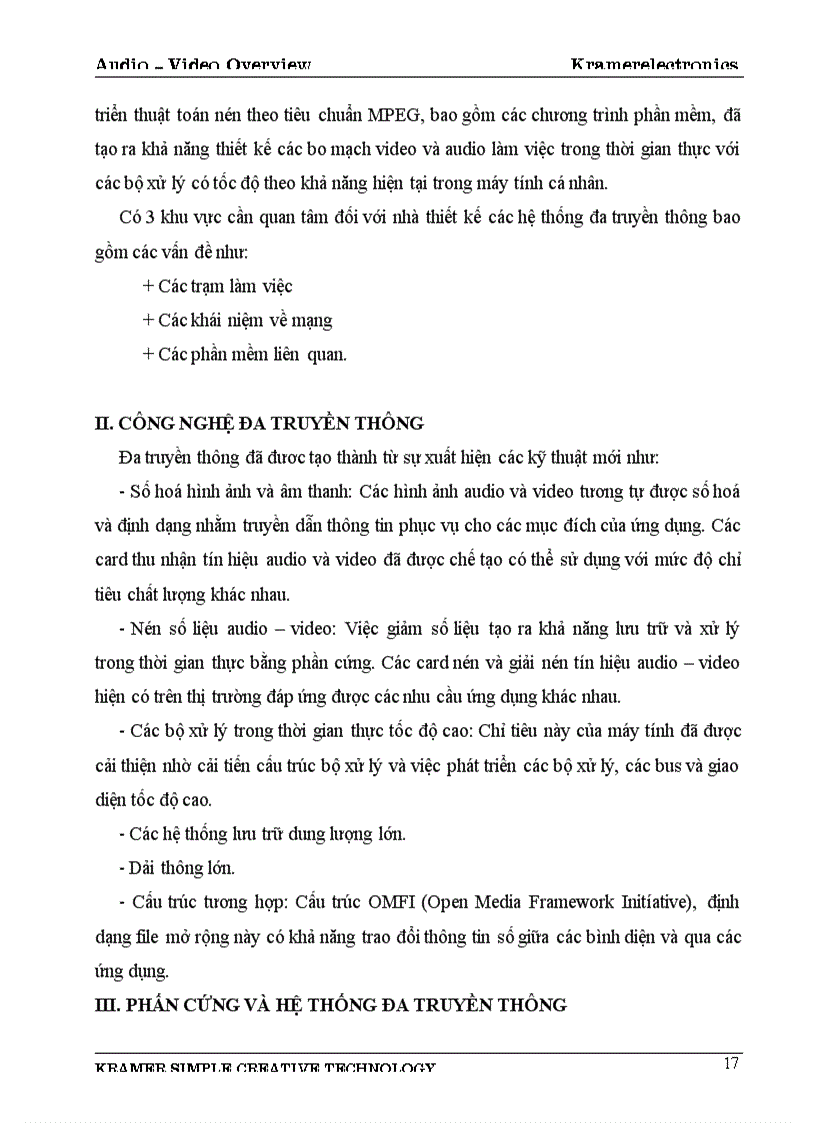 image for page Audio Video Overview Kramerelectronics