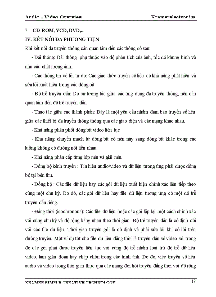 image for page Audio Video Overview Kramerelectronics