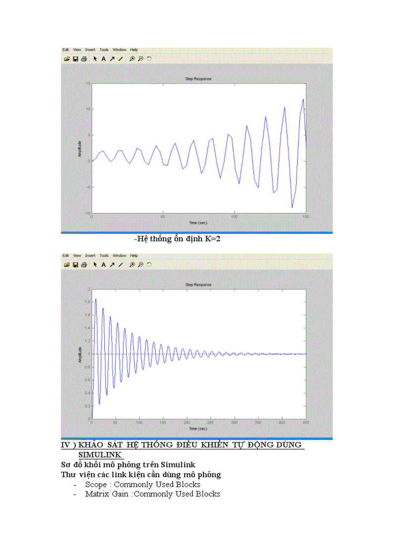 image for page Báo Cáo Lý Thuyết Điều Khiển Tự Động sử dụng MatLab Simulink