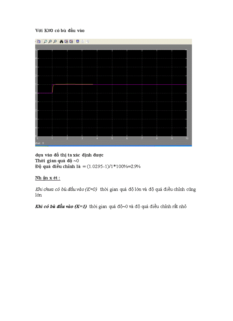 image for page Báo Cáo Lý Thuyết Điều Khiển Tự Động sử dụng MatLab Simulink