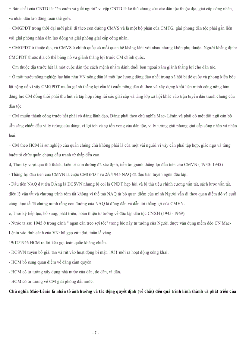 image for page Câu hỏi ôn tập môn tư tưởng Hồ Chí Minh 1