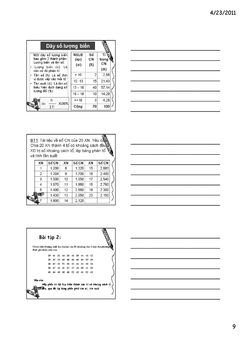 image for page Slide Bài giảng Nguyên Lý Thống Kê 2