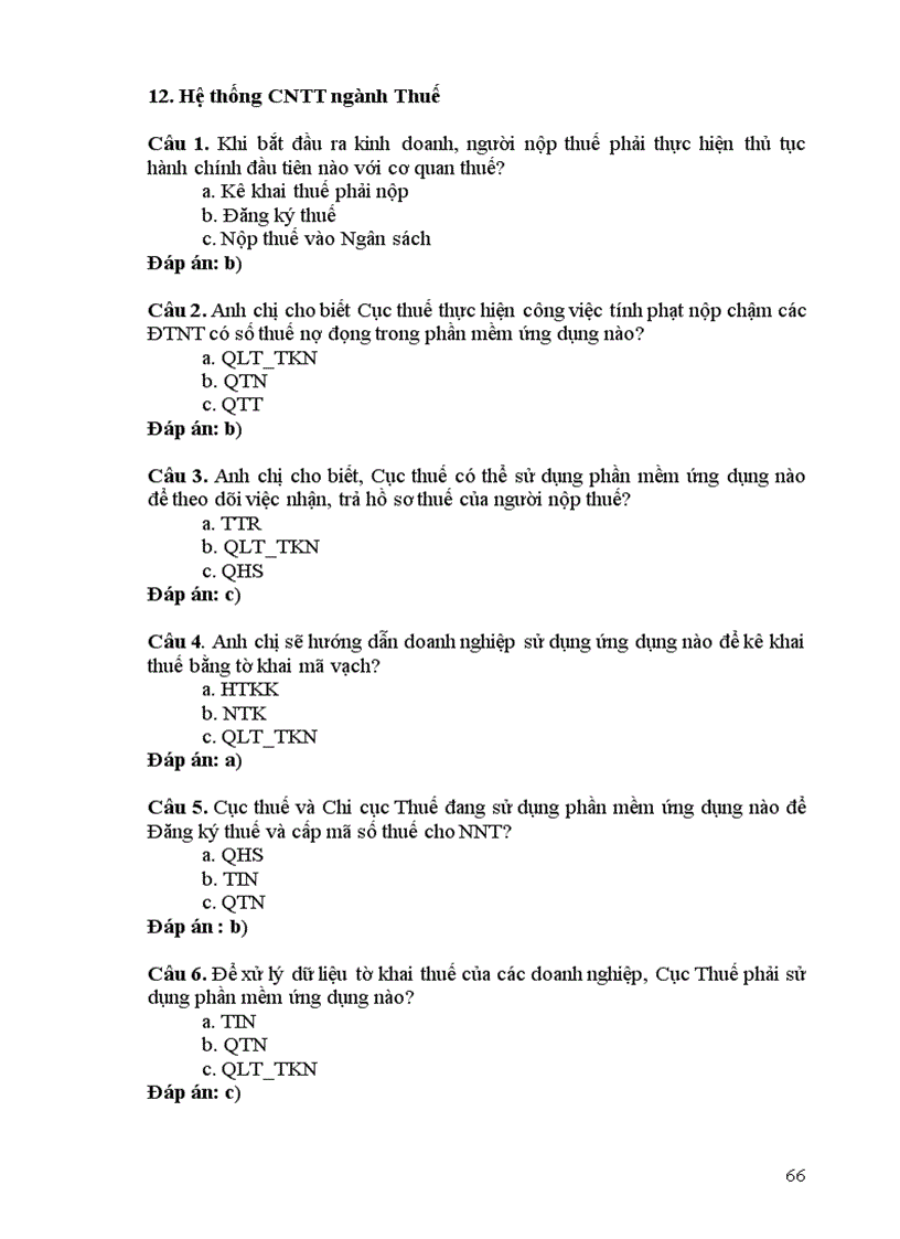 image for page Bộ đề thi và đáp án thi trắc nghiệm trực tuyến cho công chức đã hoàn thành chương trình đào tạo công chức mới ngành thuế