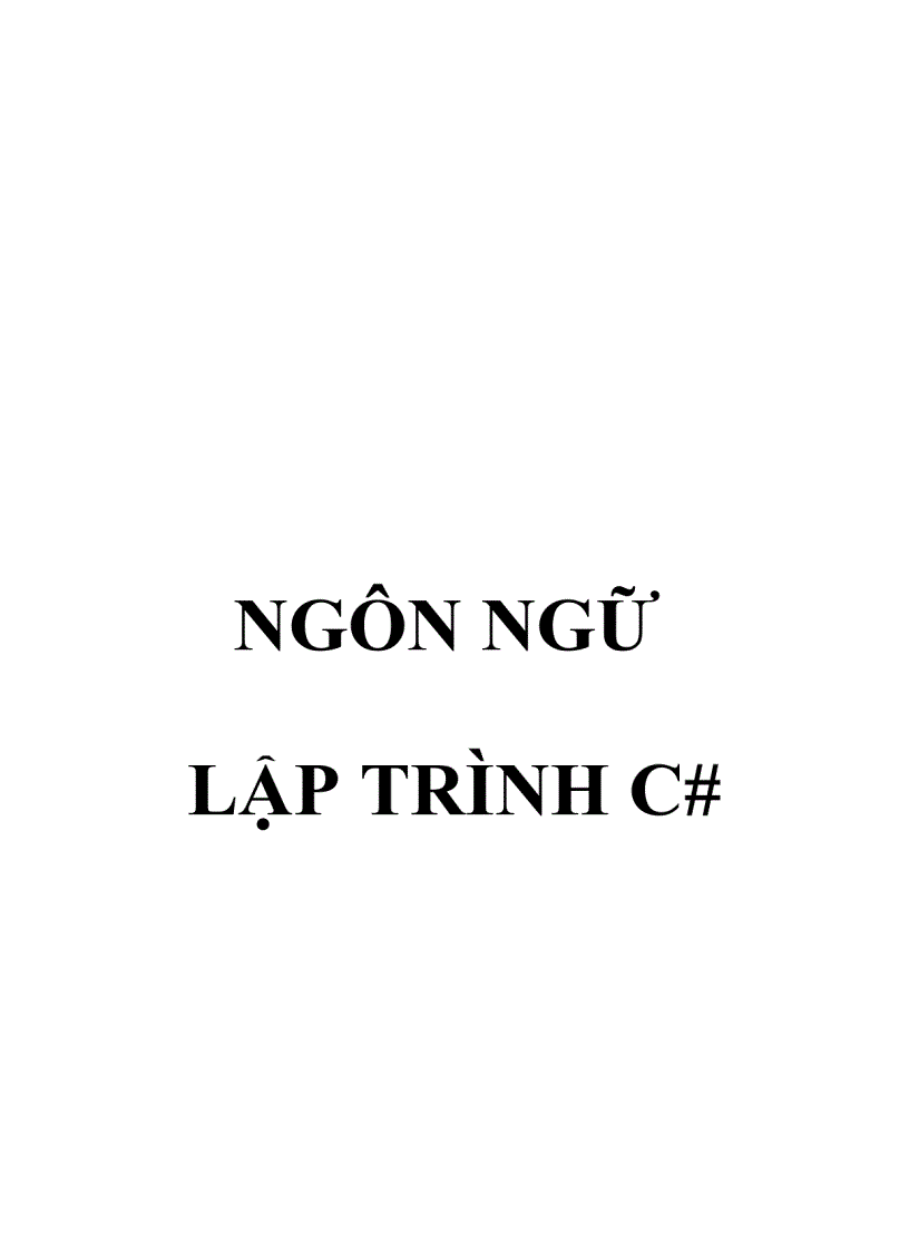 image for page Ngôn ngữ lập trình c