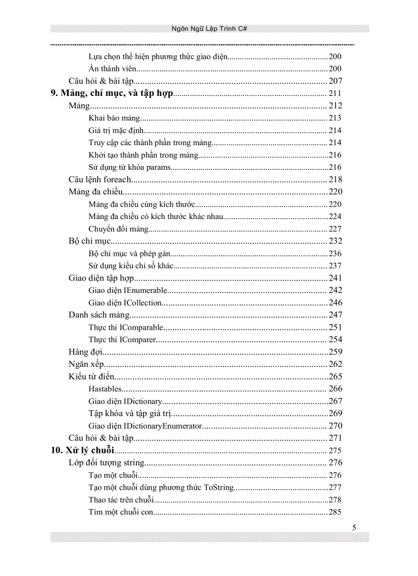 image for page Ngôn ngữ lập trình c