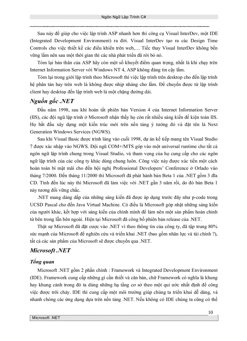 image for page Ngôn ngữ lập trình c