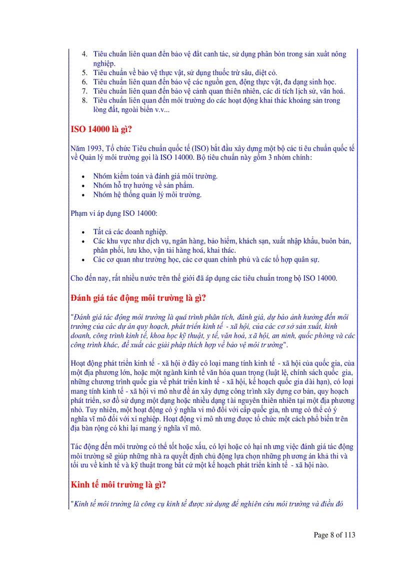 image for page 200 câu hỏi chi tiết và pháp luật về Môi trường