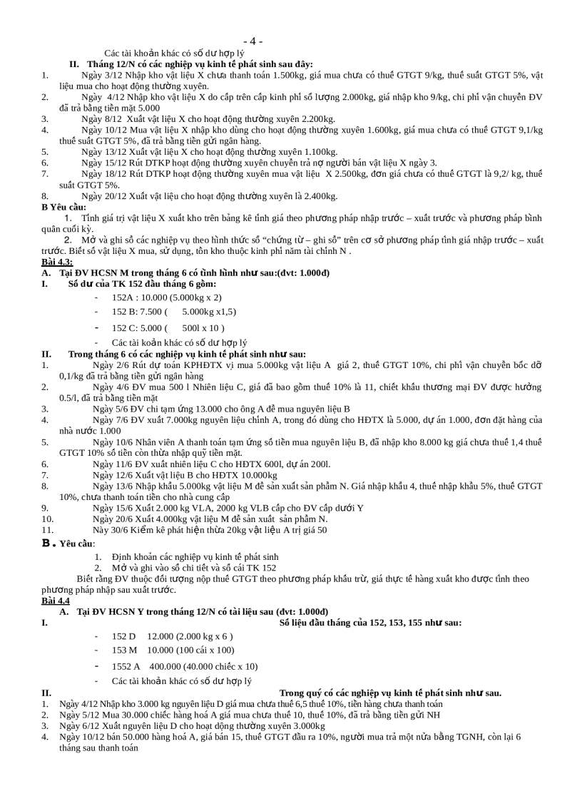 image for page Bài tập kế toán hành chính sự nghiệp