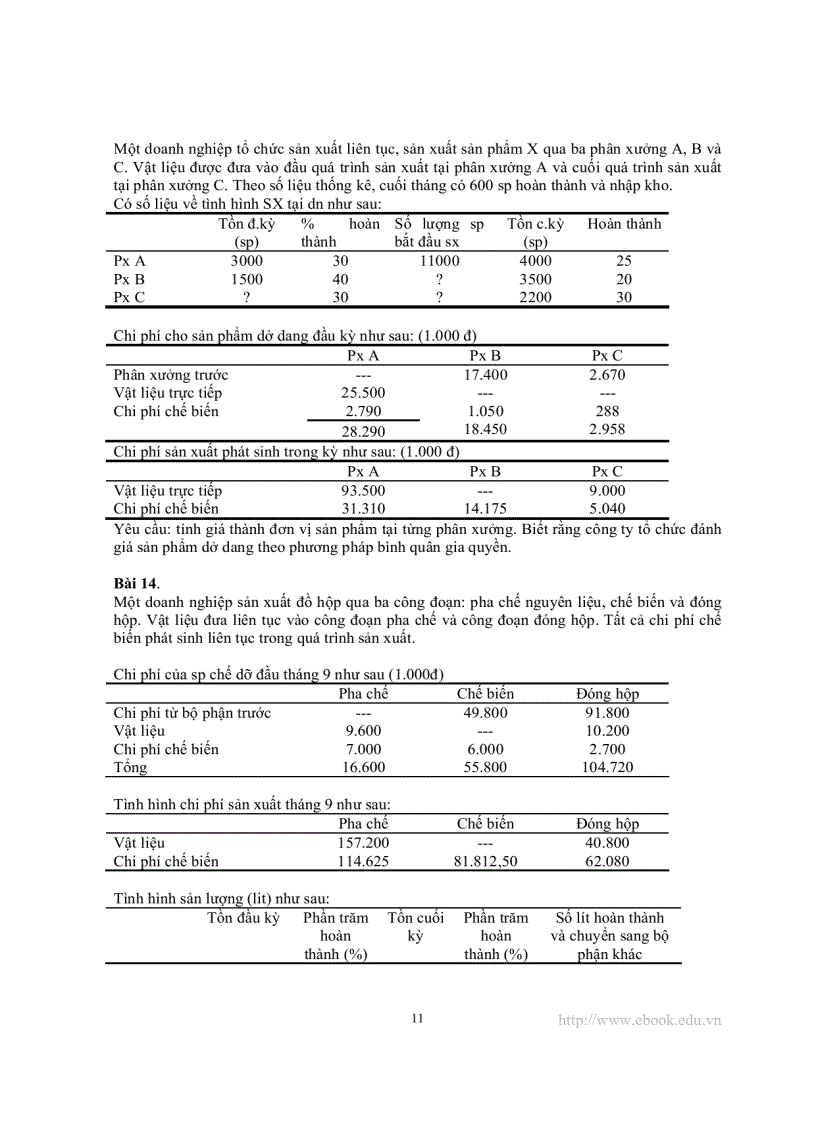 image for page Bài tập kế toán quản trị