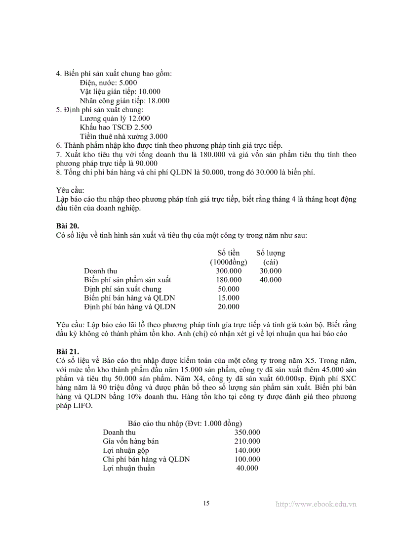 image for page Bài tập kế toán quản trị