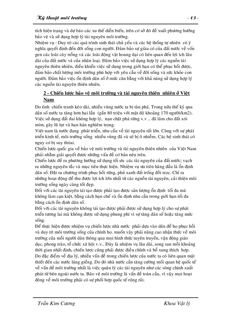 image for page Giáo trình Kỹ thuật Môi trường Đại học Đà Lạt