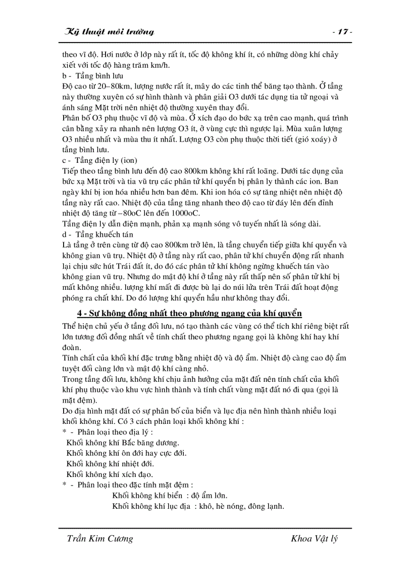 image for page Giáo trình Kỹ thuật Môi trường Đại học Đà Lạt