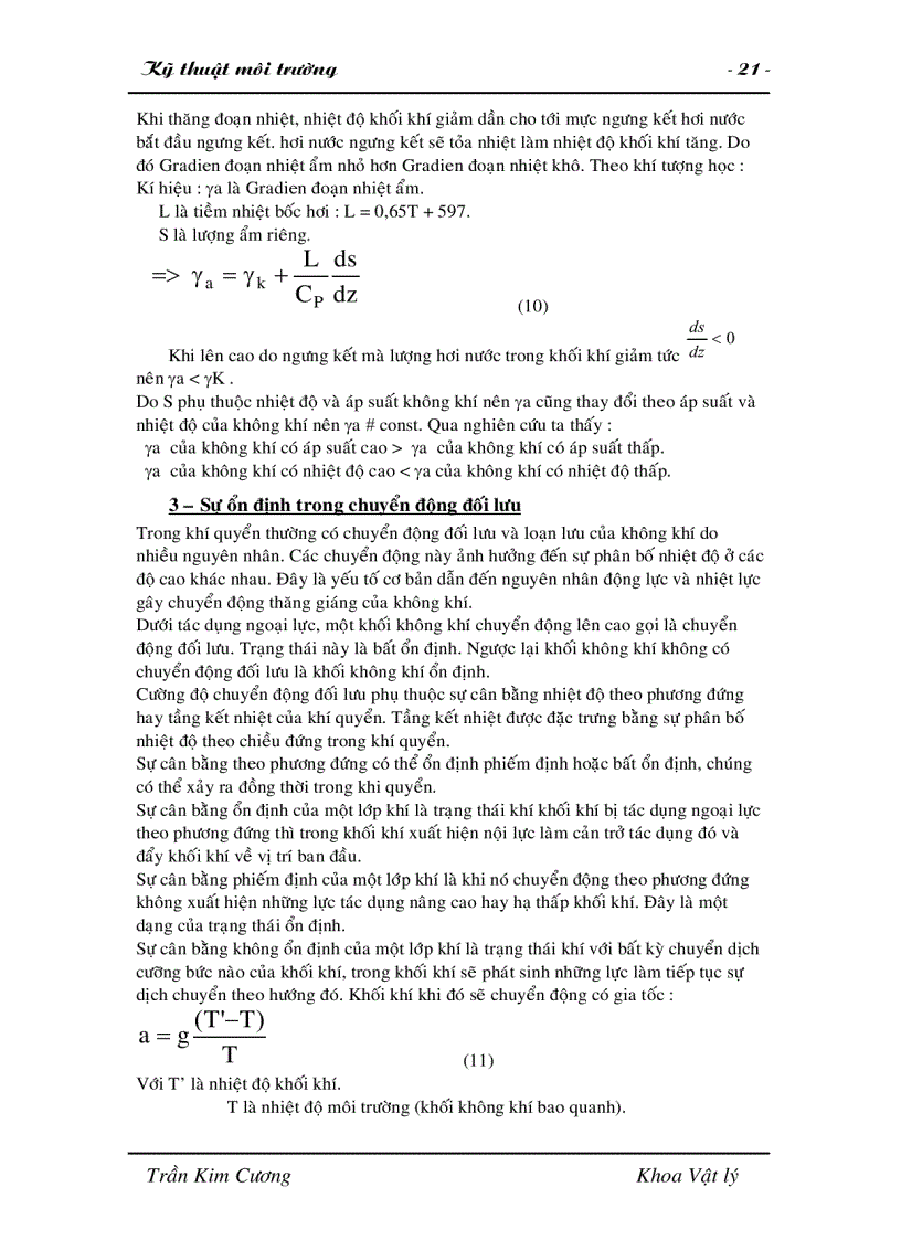 image for page Giáo trình Kỹ thuật Môi trường Đại học Đà Lạt