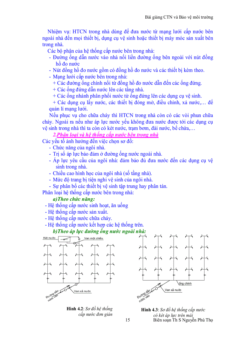 image for page Bài giảng Cấp thoát nước và Bảo vệ môi trường