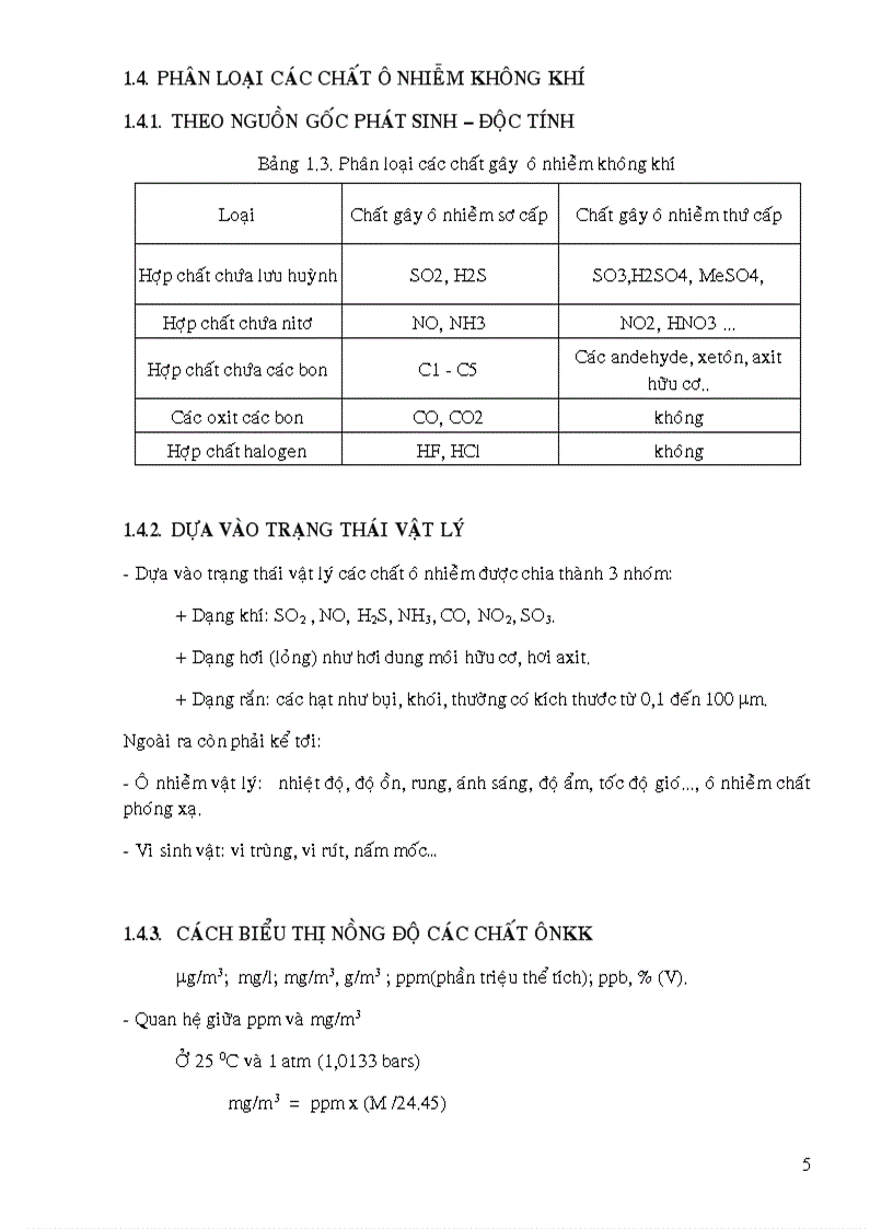 image for page Giáo trình Kỹ thuật xử lý khí thải