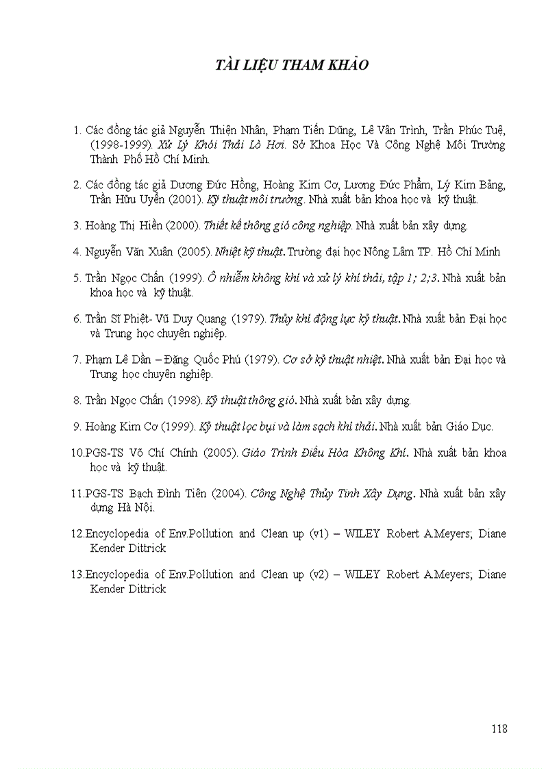 image for page Giáo trình Kỹ thuật xử lý khí thải