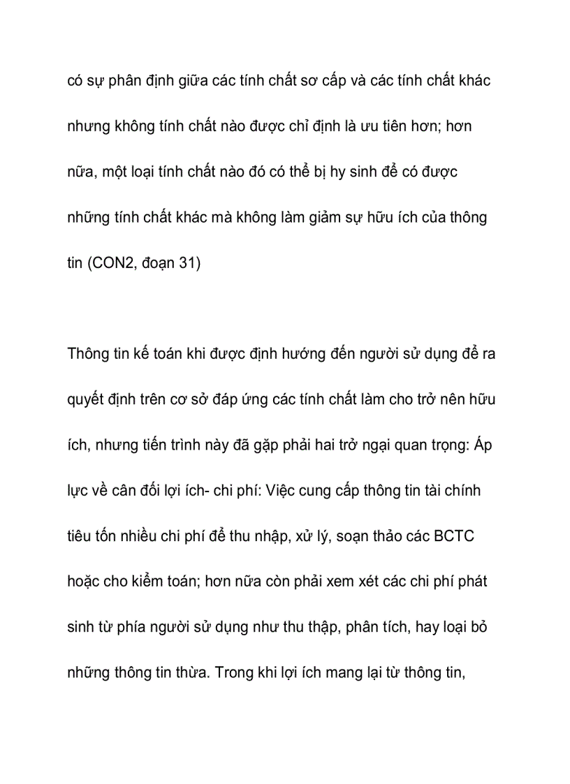 image for page Các luận điểm về tính hữu ích của Báo cáo tài chính