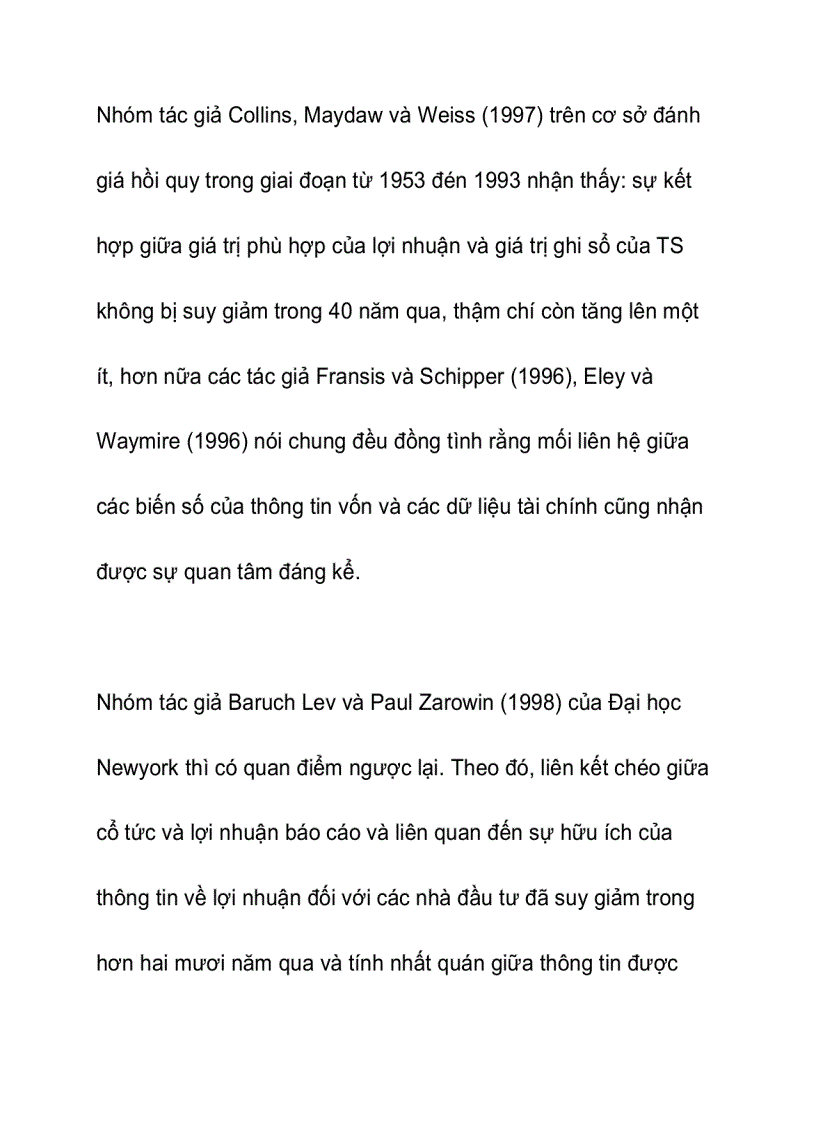 image for page Các luận điểm về tính hữu ích của Báo cáo tài chính