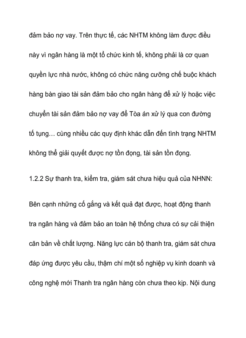 image for page Rủi ro tín dụng và quản lý rủi ro tín dụng của các ngân hàng thương mại tại TP HCM