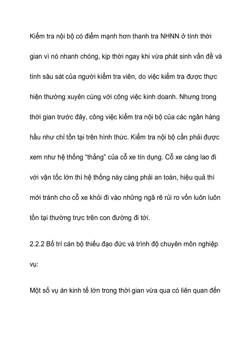 image for page Rủi ro tín dụng và quản lý rủi ro tín dụng của các ngân hàng thương mại tại TP HCM