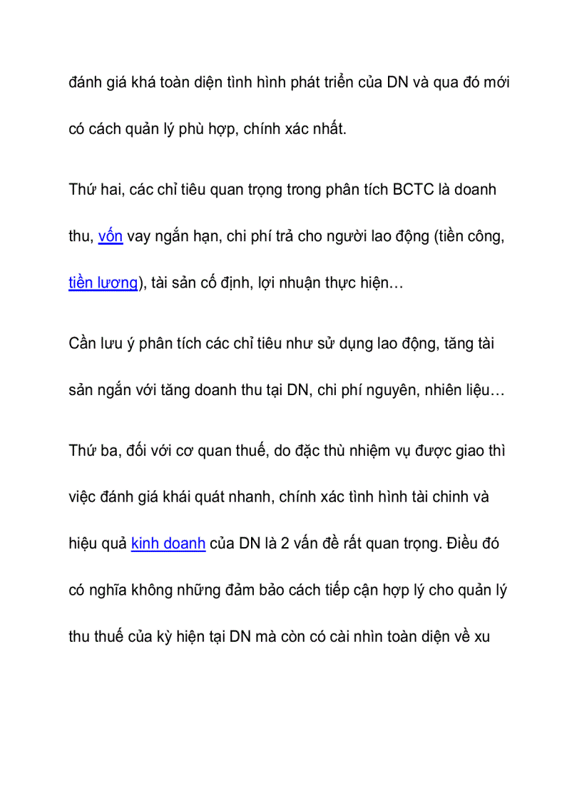 image for page Tăng cường phân tích báo cáo tài chính với cơ chế tự khai tự nộp thuế