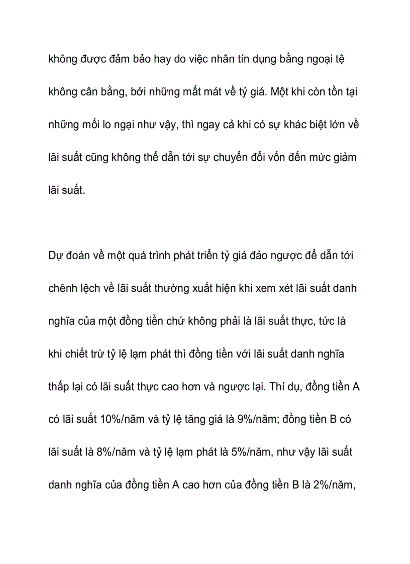 image for page Xử lý mối quan hệ giữa lãi suất và tỷ giá