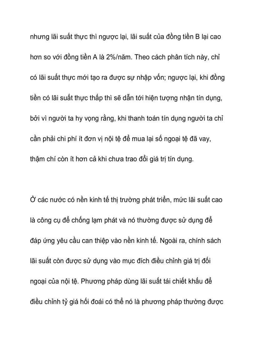 image for page Xử lý mối quan hệ giữa lãi suất và tỷ giá